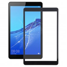 עבור Huawei Mediapad M5 Lite 8.0 JDN2-L09 מסך קדמי עדשת זכוכית חיצונית (שחור)