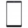 Для Huawei MediaPad M5 Lite 8.0 JDN2-L09 Зовнішній скляний об'єктив переднього екрану (чорний)