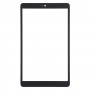 Pour Huawei MediaPad M5 Lite 8.0 JDN2-L09, lentille en verre extérieur à écran avant (blanc)