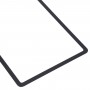 Para Huawei Matepad 5G BAH3-AN10 Lente de vidrio exterior de pantalla frontal (negro)