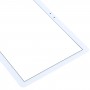 За Huawei Mediapad T5 AGS2-AL03 AGS2-AL09 LTE ​​Преден екран Външен стъклен обектив (бял)