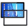 Для Huawei MediaPad T5 AGS2-W09 AGS2-W19 Вілі-передній екран зовнішній скляний об'єктив (чорний)