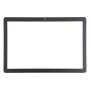 Dla Huawei MediaPad T5 AGS2-W09 AGS2-W19 WiFi przedni ekran zewnętrzny szklany obiektyw (czarny)