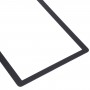 Für Huawei MediaPad T5 AGS2-W09 AGS2-W19 WiFi Frontbildschirm Außenglaslinse (schwarz)