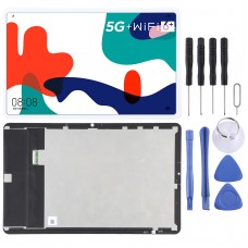 Alkuperäinen LCD-näyttö Huawei MatePad 5G BAH3-An10: lle digitoijalla Full Assembly (valkoinen)