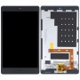 Original LCD-skärm för Huawei MediaPad M3 Lite 8.0 CPN-W09 Digitizer Full Assembly med fingeravtryck (svart)