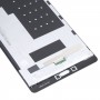 ორიგინალი LCD ეკრანი Huawei MediaPad M3 Lite 8.0 CPN-W09 ციფრულიზატორის სრული ასამბლეით (თეთრი)