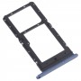 SIM Card Tray + SIM Card Tray / Micro SD Card Tray for Honor Play 20 (Blue)