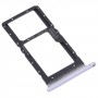 Taca na kartę karty SIM + Taca karty SIM / Micro SD Tacy For Honor Play 20 (Purple)