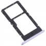 Vassoio della scheda SIM + vassoio della scheda SIM / Micro SD Card VAY per Honor Play 20 (Purple)
