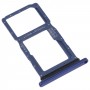 Vassoio della scheda SIM + vassoio scheda SIM / Micro SD Card VAY per Honor 9x (Blue)