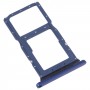 SIM Card Tray + SIM Card Tray / Micro SD Card Tray for Honor 9X (Blue)