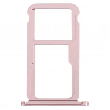 SIM Card Tray + SIM Card Tray / Micro SD Card Tray for Honor Mate 9 Lite (Pink)