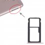 SIM -kaardi salv + SIM -kaardi salv / Micro SD -kaardi salv auks Play 6 (Pink)