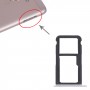 Vassoio della scheda SIM + vassoio della scheda SIM / Micro SD Card VAY per Honor Play 6 (Silver)