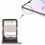 Bandeja de tarjetas SIM + bandeja de tarjeta SIM para Huawei Nzone S7 5G (rosa)