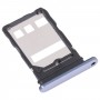 Vassoio della scheda SIM + vassoio della scheda SIM per Huawei Nzone S7 5G (blu)