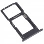 SIM Card Tray + SIM Card Tray / Micro SD Card Tray for Huawei Nova Y60 (Black)
