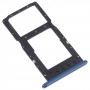 Лоток для SIM -карт + лоток для SIM -карт / Мікро SD -лоток для Huawei Nova Y60 (синій)