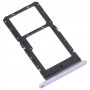 SIM -kortfack + SIM -kortfack / Micro SD -kortfack för Huawei Maimang 10 SE (Purple)