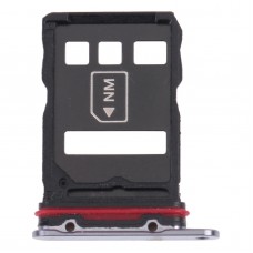 SIM卡托盘 + NM卡托盘用于华为P50 Pro +（黑色）