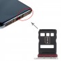 Bandeja de tarjetas SIM + NM Bandeja para la tarjeta para Huawei P50 (plata)