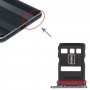 SIM -Kartenschale + NM Kartenschale für Huawei Mate 40 RS Porsche Design (schwarz)