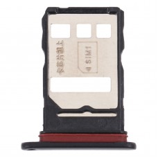 SIM Card Tray + SIM/NM Card Tray for Huawei Y9a (Black)