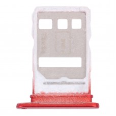 Vesto della scheda SIM + vassoio SIM/NM Card per Huawei Y9A (rosso)