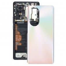 Couverture arrière de la batterie pour Huawei Nova 8 Pro (argent)