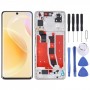 Original OLED LCD Screen for Huawei Nova 8 5G Digitizer Full Assembly with Frame(Silver)