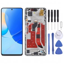 Original LCD Screen for Huawei Nova 9 SE Digitizer Full Assembly with Frame(Silver)