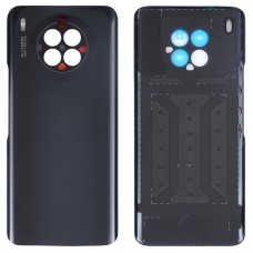 Honor 50 Lite（黒）のためのオリジナルのバッテリーバックカバー