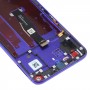 オリジナルのLCDスクリーンのための20 / Huawei Nova 5Tデジタイザーフルアセンブリ付きフレーム（紫）
