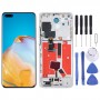 Original LCD Screen For Huawei P40 Pro Digitizer Full Assembly with Frame (Silver)