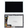 מסך LCD מקורי עבור Huawei Mediapad M2 10.0 M2-A01W/M2-A01L Digitizer הרכבה מלאה עם מסגרת (לבן)
