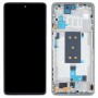 Xiaomi Mi 11T / 11T Pro Digiteerija täieliku komplekti raamiga (hõbe) (hõbe) originaalne OLED LCD -ekraan (hõbe)