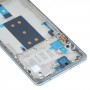 Alkuperäinen etukotelon LCD -kehyskehyslevy Xiaomi Mi 11T / 11T Pro (hopea)