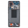 Eredeti elülső ház LCD keretelhellemez a Xiaomi 12 Pro / 12 Dimensent / 12s Pro -hoz (fekete)