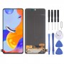 Super AMOLED Material Original LCD Screen and Digitizer Full Assembly for Xiaomi Redmi Note 11 Pro 4G / Redmi Note 11 Pro 5G / Redmi Note 11 Pro+ 5G(India) / Redmi Note 11E Pro 5G / Redmi Note 11 Pro+ 5G