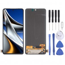 AMOLED Material Original LCD Screen and Digitizer Full Assembly for Xiaomi Poco X4 Pro 5G