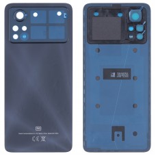 Оригинальная задняя крышка для батареи для Xiaomi Poco x4 Pro 5G (черный)
