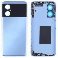 Tapa trasera de batería original para Xiaomi Poco M4 5G / POCO M4 5G (India) / Redmi Nota 11R (azul)