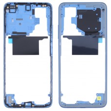 צלחת לוחית מסגרת אמצעית מקורית עבור Xiaomi Poco M4 Pro 4G MZB0B5VIN (כחול)