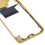 Plaque de lunette d'image du milieu d'origine pour Xiaomi Poco M4 Pro 4G MZB0B5VIN (jaune)