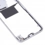 Placa de bisel de marco medio para Xiaomi Redmi Nota 11/Redmi Nota 11S (blanco)