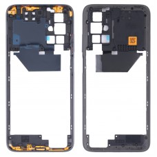 Placa de bisel de marco medio para Xiaomi Redmi 10/Redmi 10 Prime/Redmi Nota 11 4G/Redmi 10 2022 (gris)
