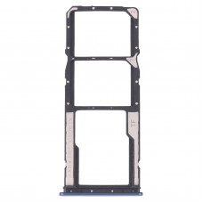 SIM Card Tray + SIM Card Tray + Micro SD card tray for Xiaomi Redmi Note 11 4G / Redmi Note 11S 4G(Dark Blue)