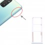 Vassoio della scheda SIM + vassoio della scheda SIM + vassoio per schede micro SD per Xiaomi Redmi Nota 11 4G / Redmi Nota 11S 4G (BABY BLU)