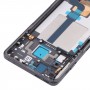 Xiaomi Redmi K50ゲーム/Poco F4 GT（黒）のフレーム付きのオリジナルLCDスクリーンとデジタイザーフルアセンブリ